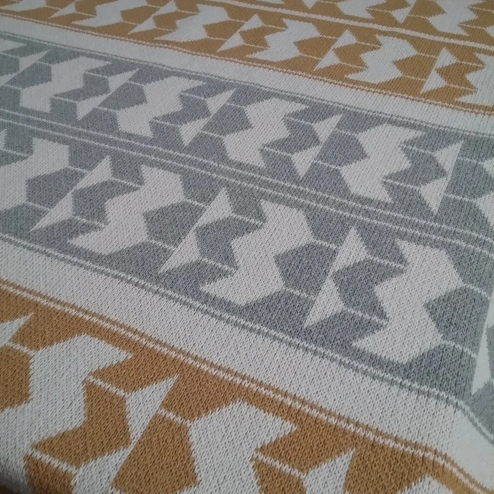In2green Long table runner Navajo woven cotton